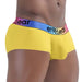 Large ErgoWear Boxer MAX SE Pride Trunks in Super - Soft Yellow 1440 114 - SexyMenUnderwear.com