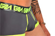 Large Garcon Model Boxer Trunk Neon Grey 3 - SexyMenUnderwear.com