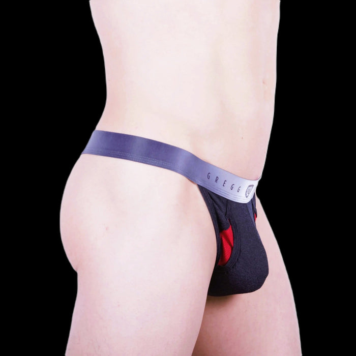 Large Gregg Homme Heat Thong Black 33953 MX18 - SexyMenUnderwear.com