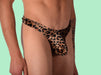 LARGE L'Homme Invisible String Bikini Leopard UW11 - MIC 3 - SexyMenUnderwear.com