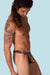 LARGE L'Homme Invisible String Bikini Leopard UW11 - MIC 3 - SexyMenUnderwear.com