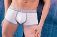 LARGE Private Structure Boxer Quantum Trunk White 3612 2 - SexyMenUnderwear.com