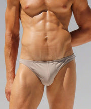 Large RUFSKIN Brief Kader Slip Mens Low - Cut Briefs Tan 282