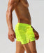 Large RUFSKIN Nuage Swimwear Sheer Sport Swim - Short Transparent Nylon Lemon 20 - SexyMenUnderwear.com