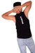 LARGE SMU Gym King Tank top Black and White 33739 MX16 - SexyMenUnderwear.com