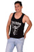 LARGE SMU Gym King Tank top Black and White 33739 MX16 - SexyMenUnderwear.com