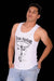 LARGE SMU Gym King Tank top White 33736 MX163