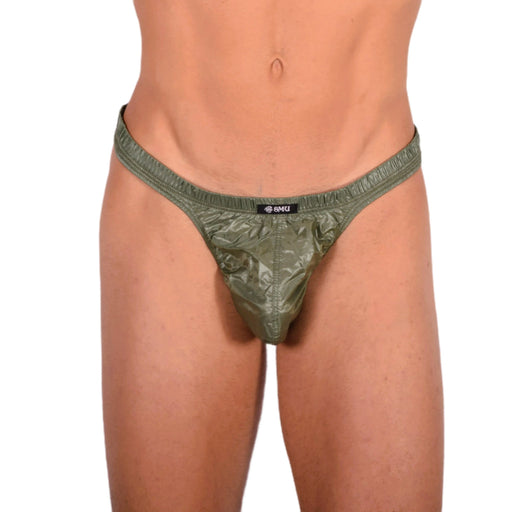 Large SMU Sexy Green Thong 33715 MX15 - SexyMenUnderwear.com