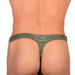 Large SMU Sexy Green Thong 33715 MX15 - SexyMenUnderwear.com