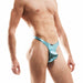 LARGE WOJOER String SCHMALISSIMO BLUESQUARE Metallic Thong 409E700 31