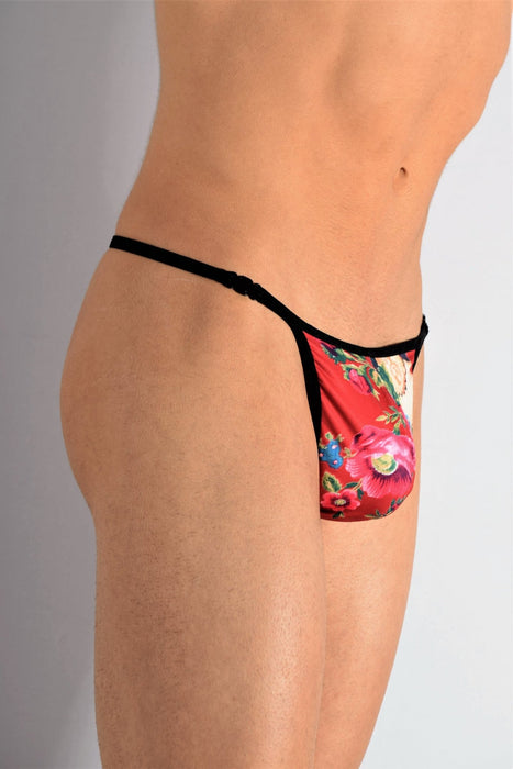 L'Homme Invisible Detachable G - String Thong Matryoshka Red MY11X 3 - SexyMenUnderwear.com