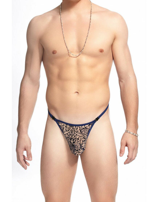 L'Homme Invisible Lace String CORY Striptease Thong Ergonomic Pouch MY83 6 - SexyMenUnderwear.com