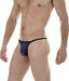 L'Homme Invisible Striptease Lace Detac String Thong See - Through Lilac MY83 9 - SexyMenUnderwear.com