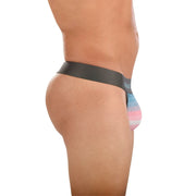 Limited Thong SKULL & BONES Trans Pride Stripe Heather TIE DYE Thong 85