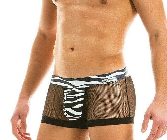 Lingerie MODUS VIVENDI C - Throught Boxer ZEBRA Print 14922 171 - SexyMenUnderwear.com