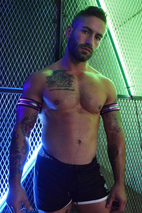 L/XL BREEDWELL Mirror Glow Armband 18 - SexyMenUnderwear.com