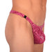 L/XL SMU Sexy Detachable Deep Purple Thong 33722 MX15 - SexyMenUnderwear.com