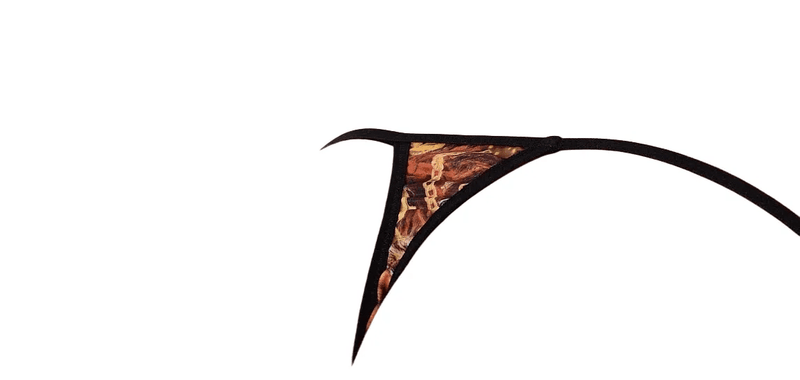 L/XL Thongs Eros Veneziani Italian Animal Print Thong 6977 MX9 - 429