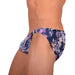 M Gregg Homme Sexy Detachable Floral Explosion Brief 33947 MX18 - SexyMenUnderwear.com