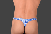 M - L SMU thong aqua 30 - 32 inch waist 105222 MX23