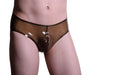 M POLYMORPHE Men's Latex Brief Rubber Underwear smoke UN-015A