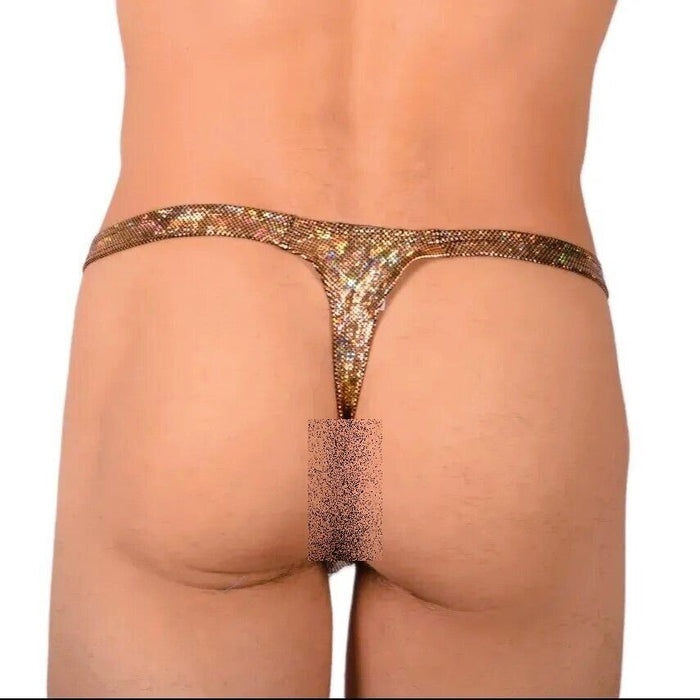 M SMU Sensual Detachable Brown Party Thong MX20 34124 - SexyMenUnderwear.com