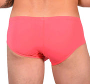 M SMU Sensual Neon Orange Brief 33627 MX143