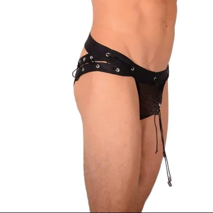 M SMU Sensual Special Black Jockstrap MX21 34146 - SexyMenUnderwear.com