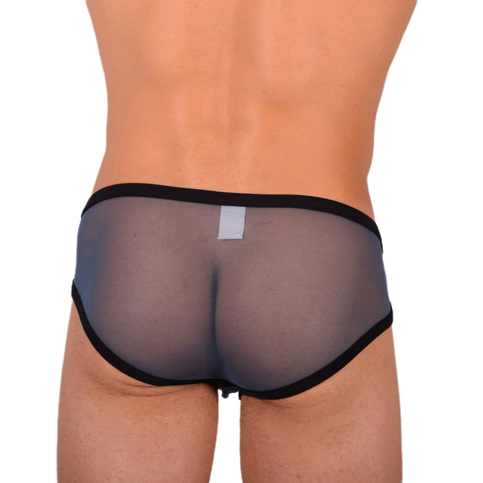 M SMU Sexy C - Thru Blue Brief 33910 MX18 - SexyMenUnderwear.com