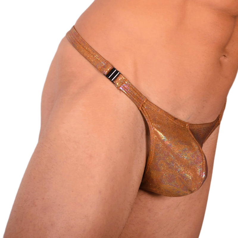 M SMU Sexy Detachable Party Brown Thong 33723 MX156