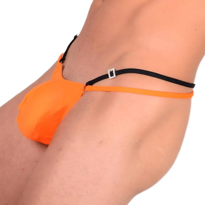 M SMU Sexy Fresh Orange Thong 33540 MX132