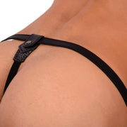 M SMU Sexy Grey Special Detachable Thong 33918 MX186