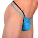 M SMU Sexy Party Ocean Blue Thong 33538 MX13 - SexyMenUnderwear.com