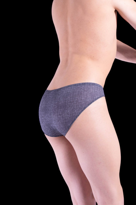 Made By Gregg Homme Brief 3G So Cool Retro GRAY 03 7 - SexyMenUnderwear.com