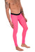 Malebasics MOB Mesh Tights Sheer Legging Hot Pink MBL63 10 - SexyMenUnderwear.com