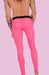 Malebasics MOB Mesh Tights Sheer Legging Hot Pink MBL63 10 - SexyMenUnderwear.com