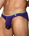 Medium ANDREW CHRISTIAN Boy Pride Rainbow Purple Brief Fun 8 - SexyMenUnderwear.com