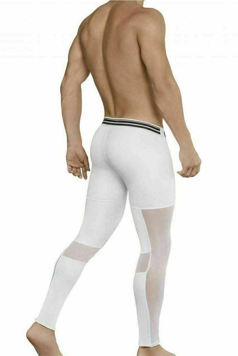 Medium CLEVER Legging Colossal Long John Leggings White 0313 3 - SexyMenUnderwear.com