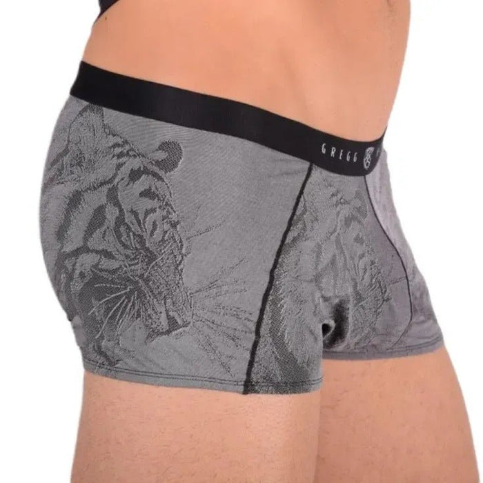 Medium Gregg Homme Kit T-Shirt & Boxer Black/Grey 33659 MX14 - SexyMenUnderwear.com