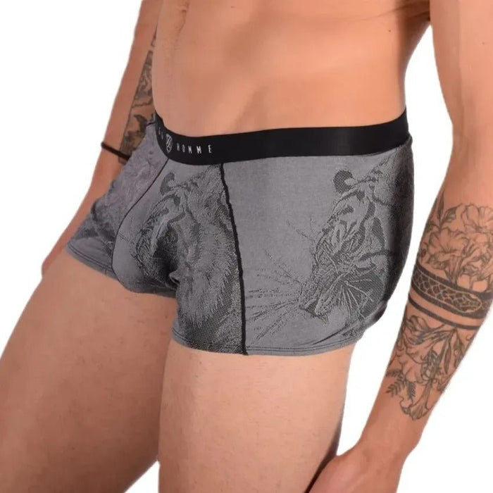 Medium Gregg Homme Kit T-Shirt & Boxer Black/Grey 33659 MX14 - SexyMenUnderwear.com