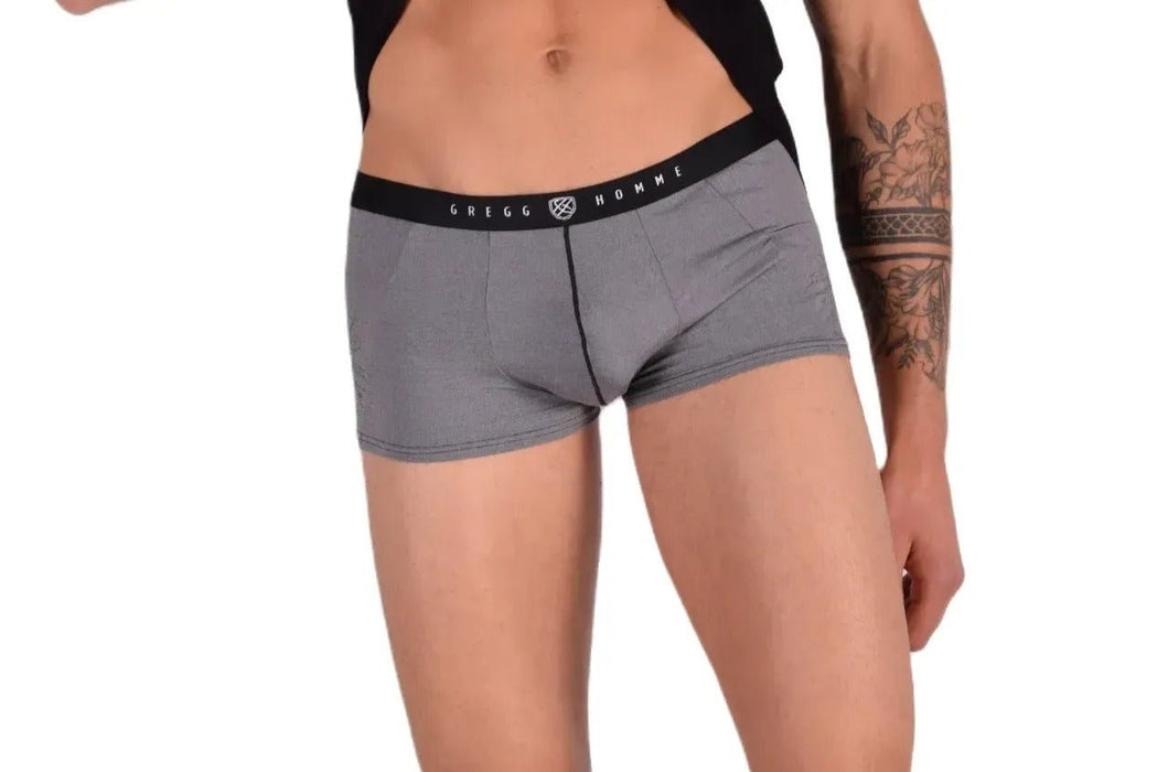 Medium Kit Gregg Homme T-Shirt & Boxer Black/Grey 33657 MX14 - SexyMenUnderwear.com