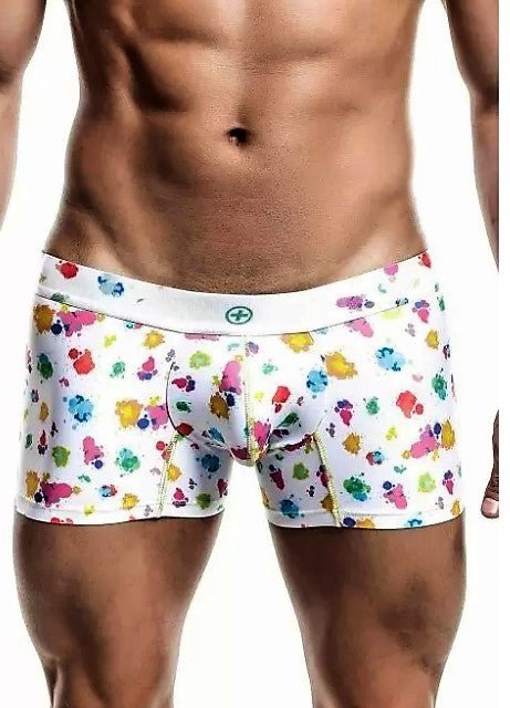 Medium Malebasics Boxer Hipster Quick Dry Fabric Boxer Splash MB201 12 - SexyMenUnderwear.com