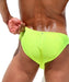 MEDIUM RUFSKIN Swim - Brief TUCK Luxury Swimwear Gleaming Metallic Finish Lemon 546