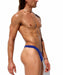 MEDIUM RUFSKIN Thong Robert Stretchy Cotton Faix Fly Thongs Royal 77 - SexyMenUnderwear.com