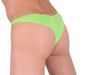 Medium Skinz Swimwear Sun Tanning Swim - Thong Lime 2 - SexyMenUnderwear.com