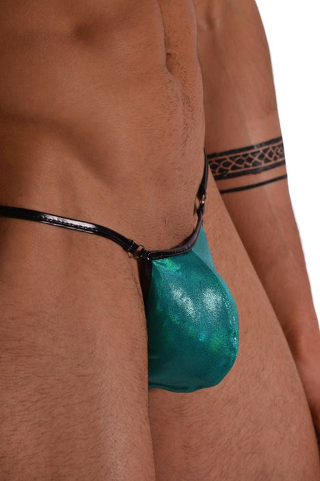 Medium SMU G - String Green 34122 SX03 - SexyMenUnderwear.com