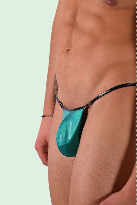 Medium SMU G - String Green 34122 SX03 - SexyMenUnderwear.com