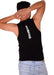 MEDIUM SMU Gym King Tank top Black and Red 33738 MX16 - SexyMenUnderwear.com