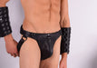 Medium SMU Leather Jockstrap Removable Codpiece 26 - SexyMenUnderwear.com