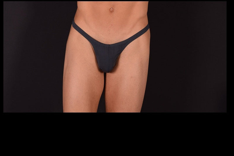 Medium SMU Super Soft Thong Charcoal 341611